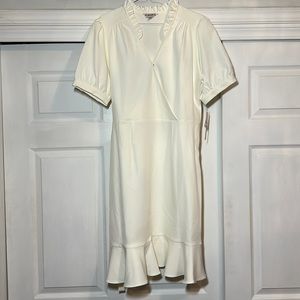 Nanette Lenore Cannoli Cream Dress